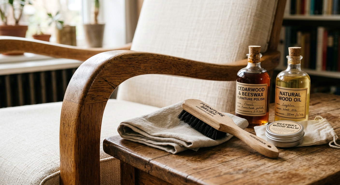 How to Care for Wood, Wicker, and Fabric Chairs