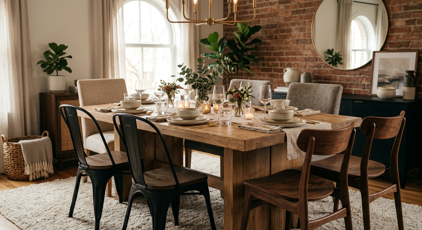 Best Dining Chair Styles for Modern and Farmhouse Spaces
